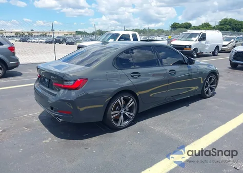 2023 BMW 330I из США, поврежденный, VIN 3MW69FF0XP8C84809